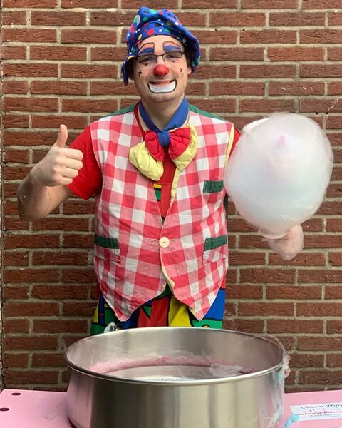 Zoete ballonnen clowns